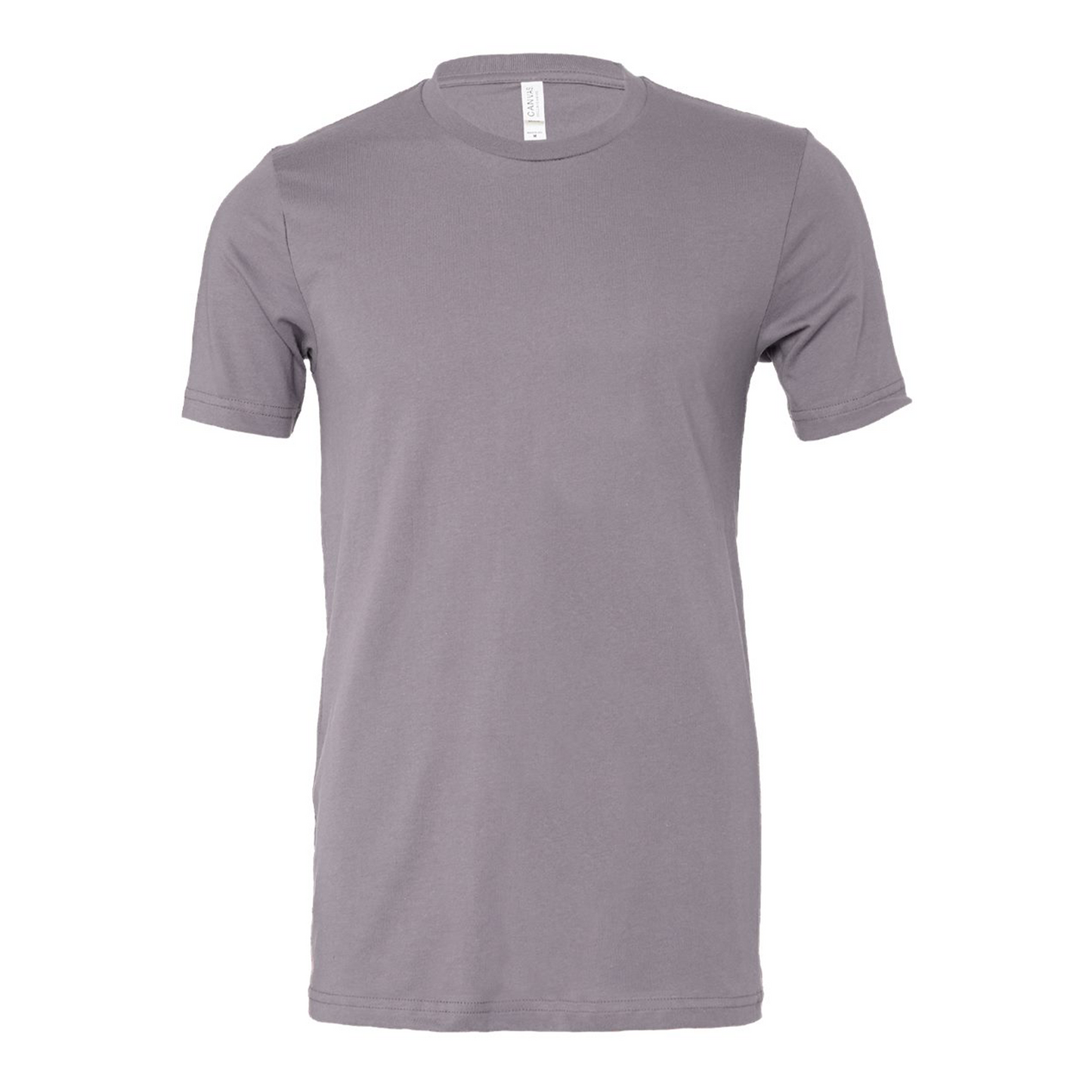 Bella + Canvas 3001 storm cotton t-shirt, front view