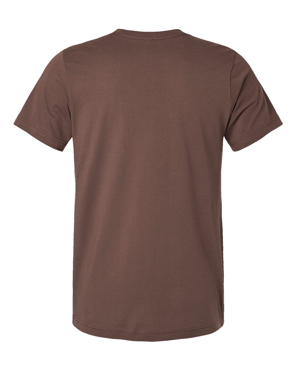 Bella + Canvas 3001 cocoa cotton t-shirt, side view