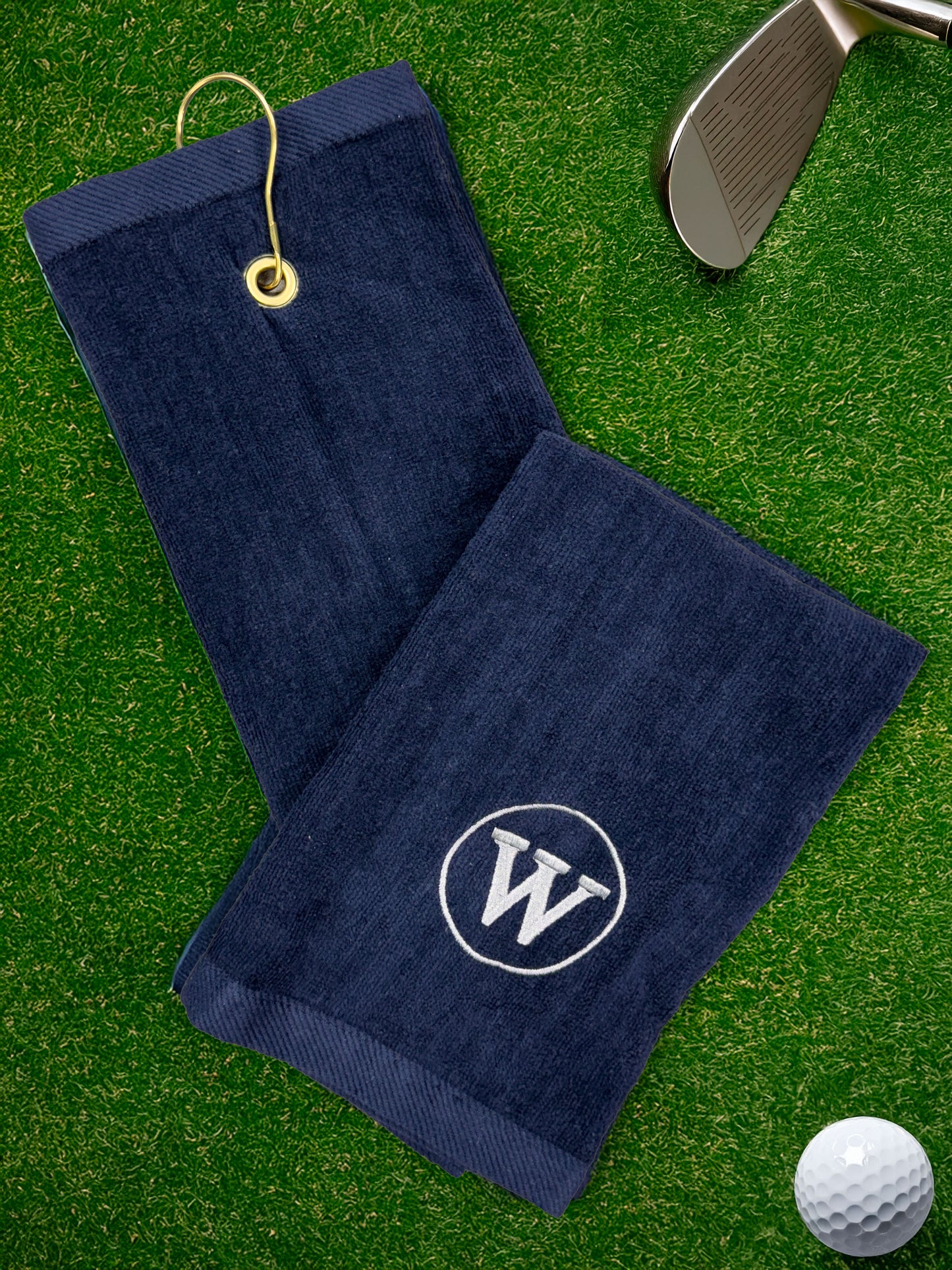 Monogrammed Golf Towels