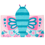 Stephen Joseph Hooded Towel, Butterfly
