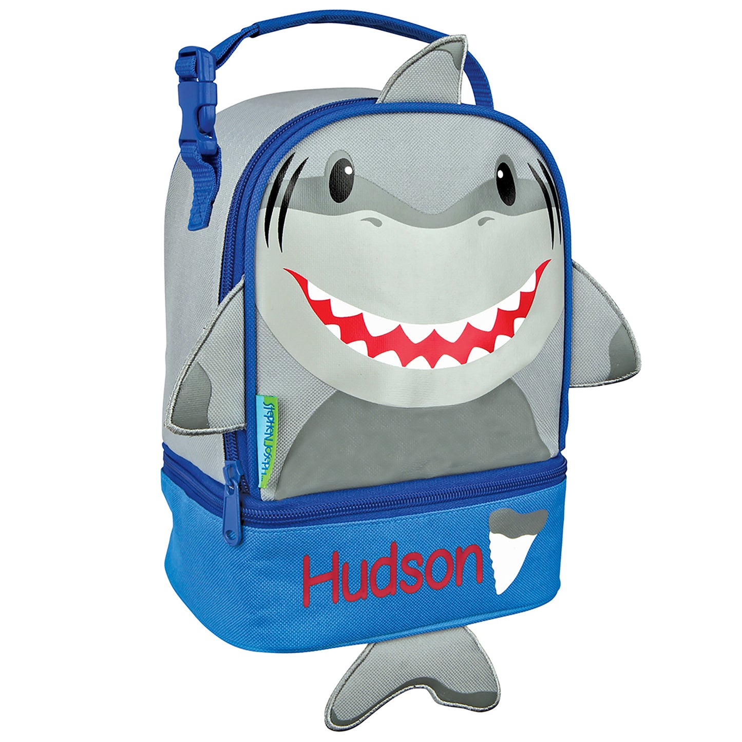 Stephen Joseph Character Lunch Pal Lunch Box, Grey Shark personalized primary image
