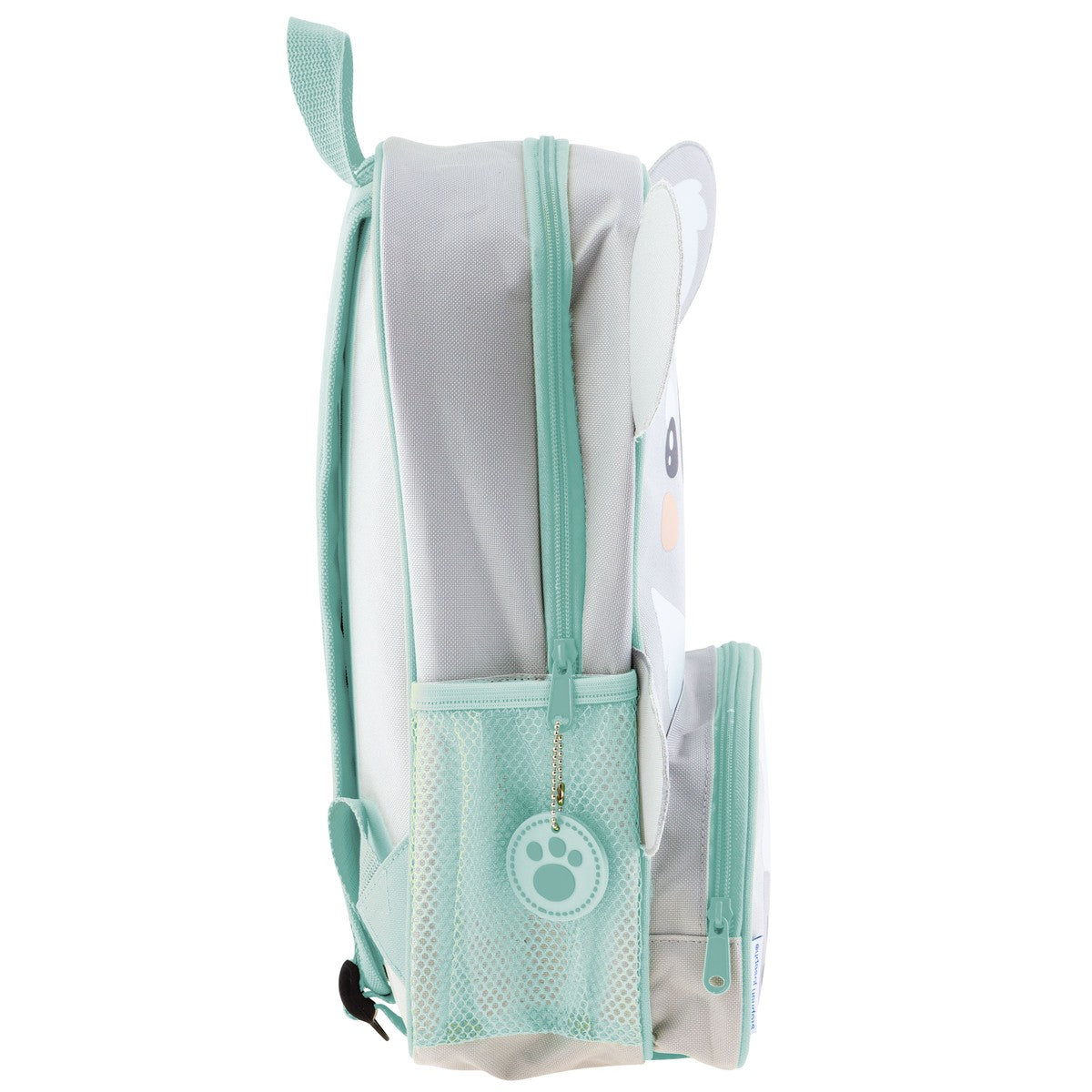 Koala Stephen Joseph Sidekick Backpack detail showing cushioned adjustable straps