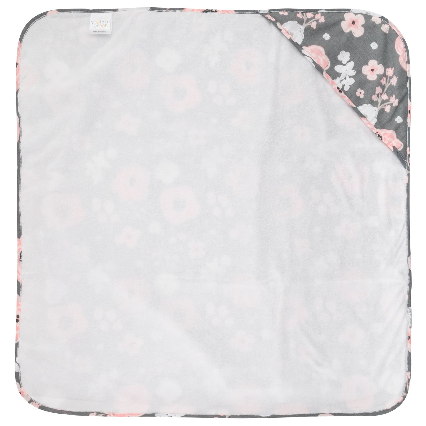 Charcoal Flowers muslin towel set - photo 5