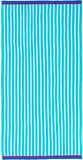 Colorful Striped 32 x 62 in. Beach Towels