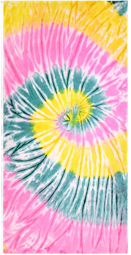 Tie Dye Beach Towels