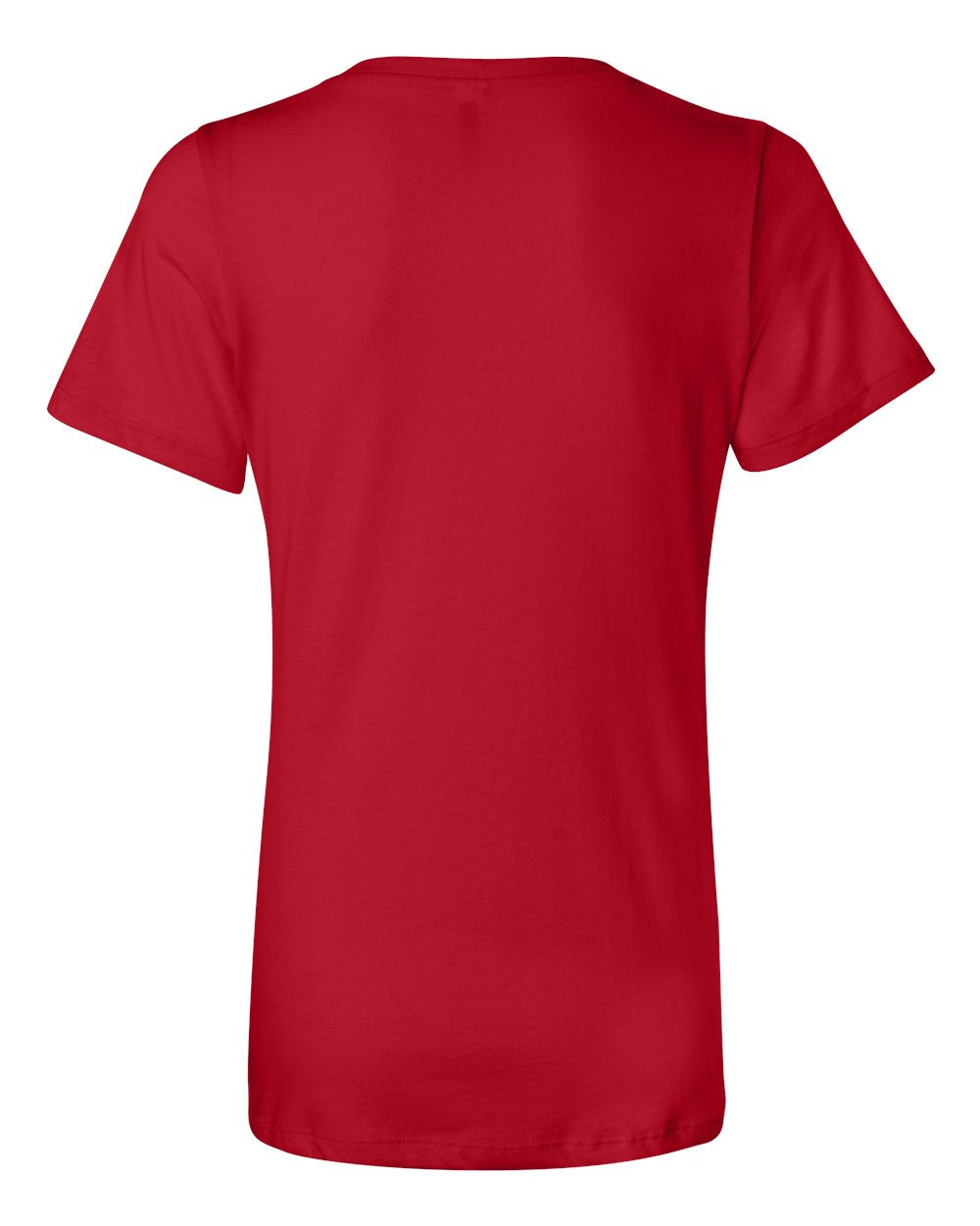 BELLA + CANVAS Women's Relaxed Jersey Short Sleeve T-Shirt in Red