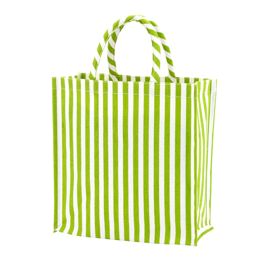 Custom Tote Bags in Dottie or Green Stripe Pattern