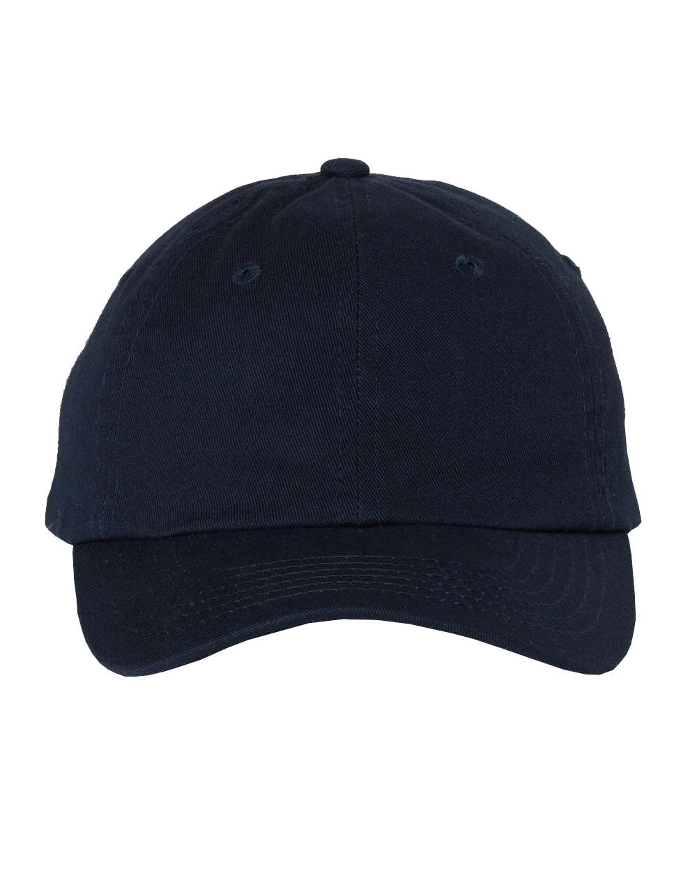Valucap Small Fit Bio-Washed Dad Cap in Navy