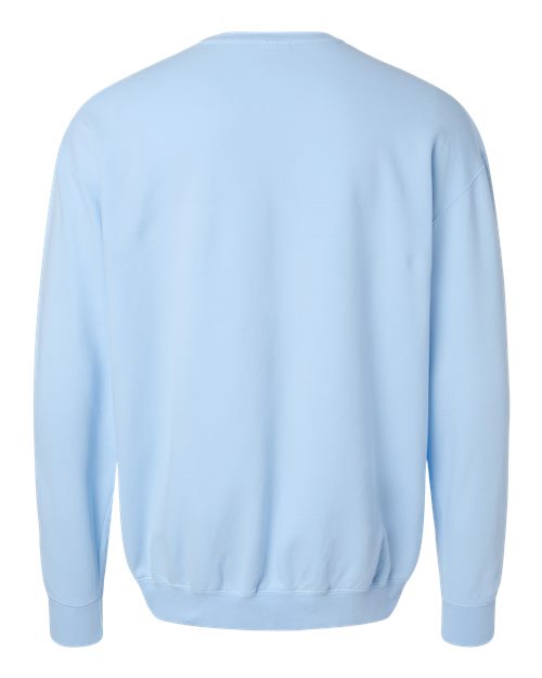 Comfort Colors Garment-Dyed Lightweight Fleece Crewneck Sweatshirt in Hydrangea, Small