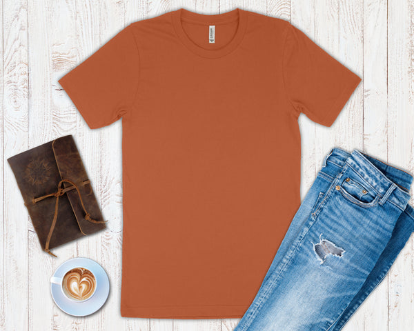 BELLA + CANVAS Unisex Jersey TShirt, Autumn