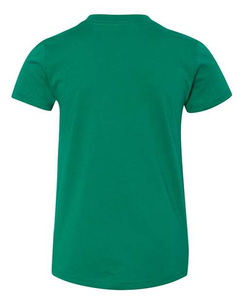 Bella + Canvas 3001 kelly cotton t-shirt, back view