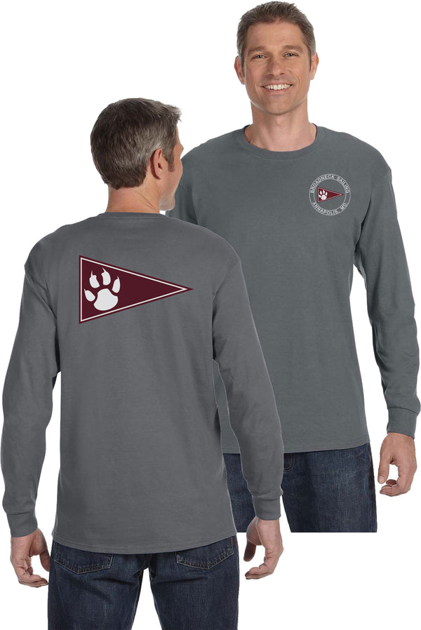 Broadneck Sailing Charcoal Long Sleeve T-Shirt