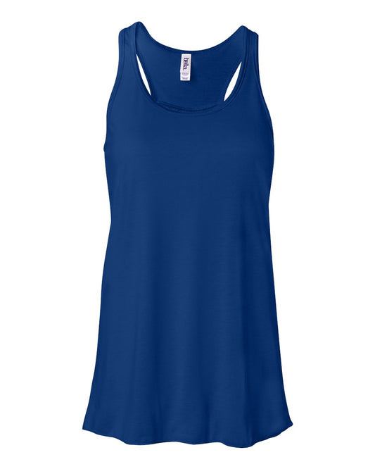 True Royal Bella + Canvas 8800 Flowy Racerback Tank