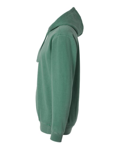 Comfort Colors Garment-Dyed Hooded Sweatshirt in Pepper