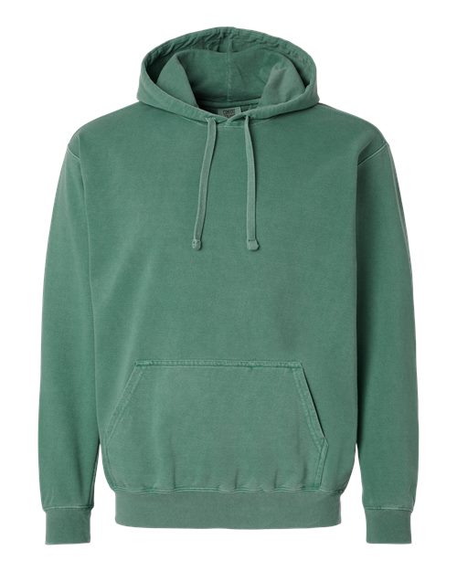 Comfort Colors Garment-Dyed Hooded Sweatshirt in Pepper