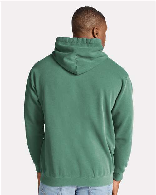 Comfort Colors Garment-Dyed Hooded Sweatshirt in Pepper