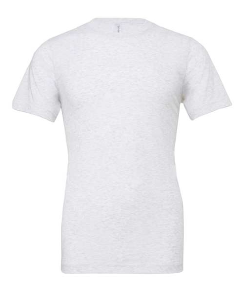Bella + Canvas 3001 ash unisex cotton t-shirt, front view