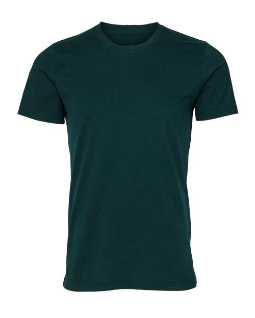 Bella + Canvas 3001 atlantic unisex cotton t-shirt, front view