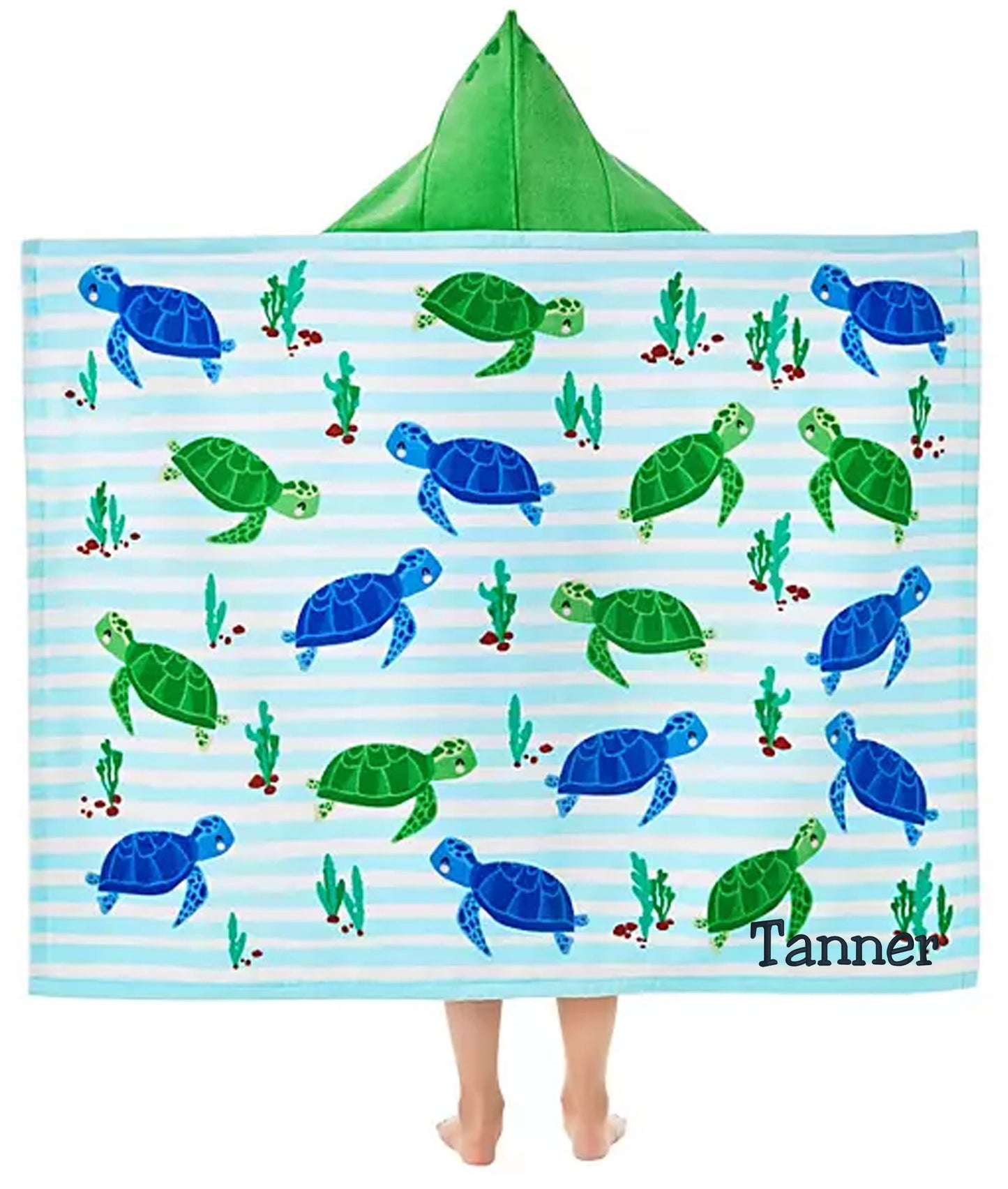 Personalized Character Hooded Towel