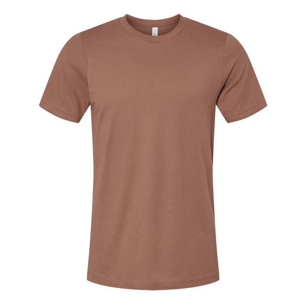 BELLA + CANVAS Unisex Jersey TShirt, Chestnut