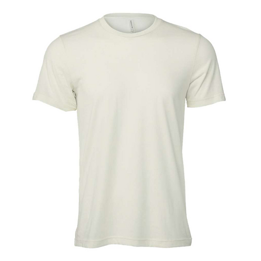 Bella + Canvas 3001 citron cotton t-shirt, front view