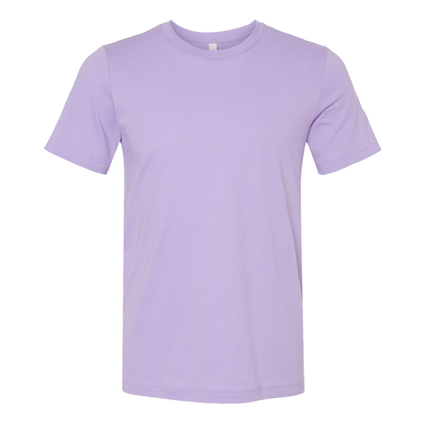 BELLA + CANVAS Unisex Jersey TShirt, Dark Lavender