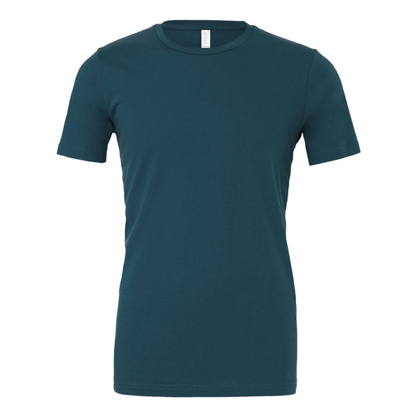 BELLA + CANVAS Unisex Jersey TShirt, Deep Teal