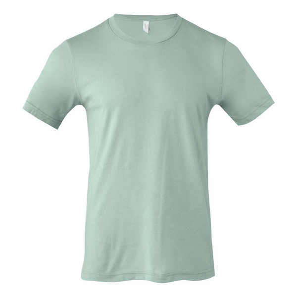 BELLA + CANVAS Unisex Jersey TShirt, Dusty Blue