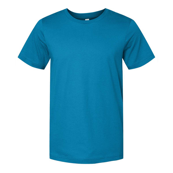 BELLA + CANVAS Unisex Jersey TShirt, Electric Blue