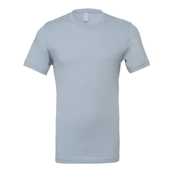 BELLA + CANVAS Unisex Jersey TShirt,  Light Blue