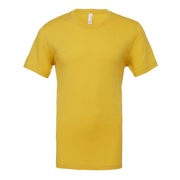 BELLA + CANVAS Unisex Jersey TShirt, Maize Yellow