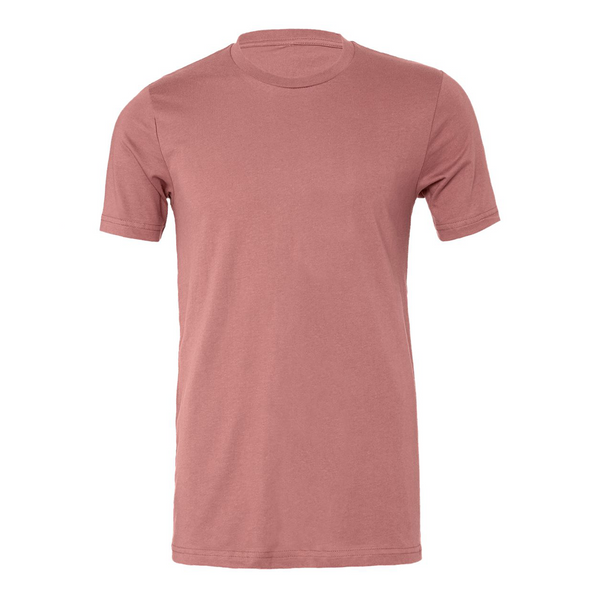 BELLA + CANVAS Unisex Jersey TShirt, Mauve