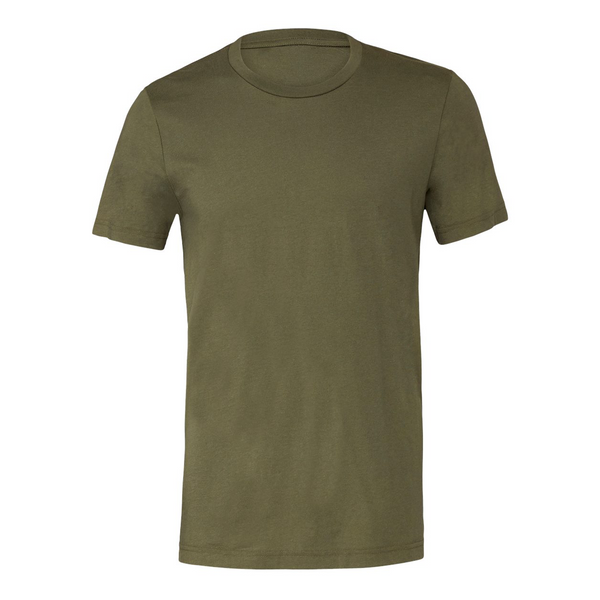 BELLA + CANVAS Unisex Jersey TShirt, Military Green