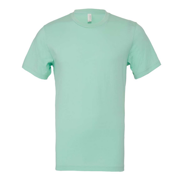 BELLA + CANVAS Unisex Jersey TShirt, Mint