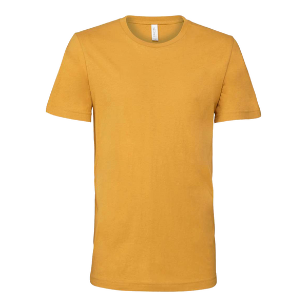 BELLA + CANVAS Unisex Jersey TShirt, Mustard