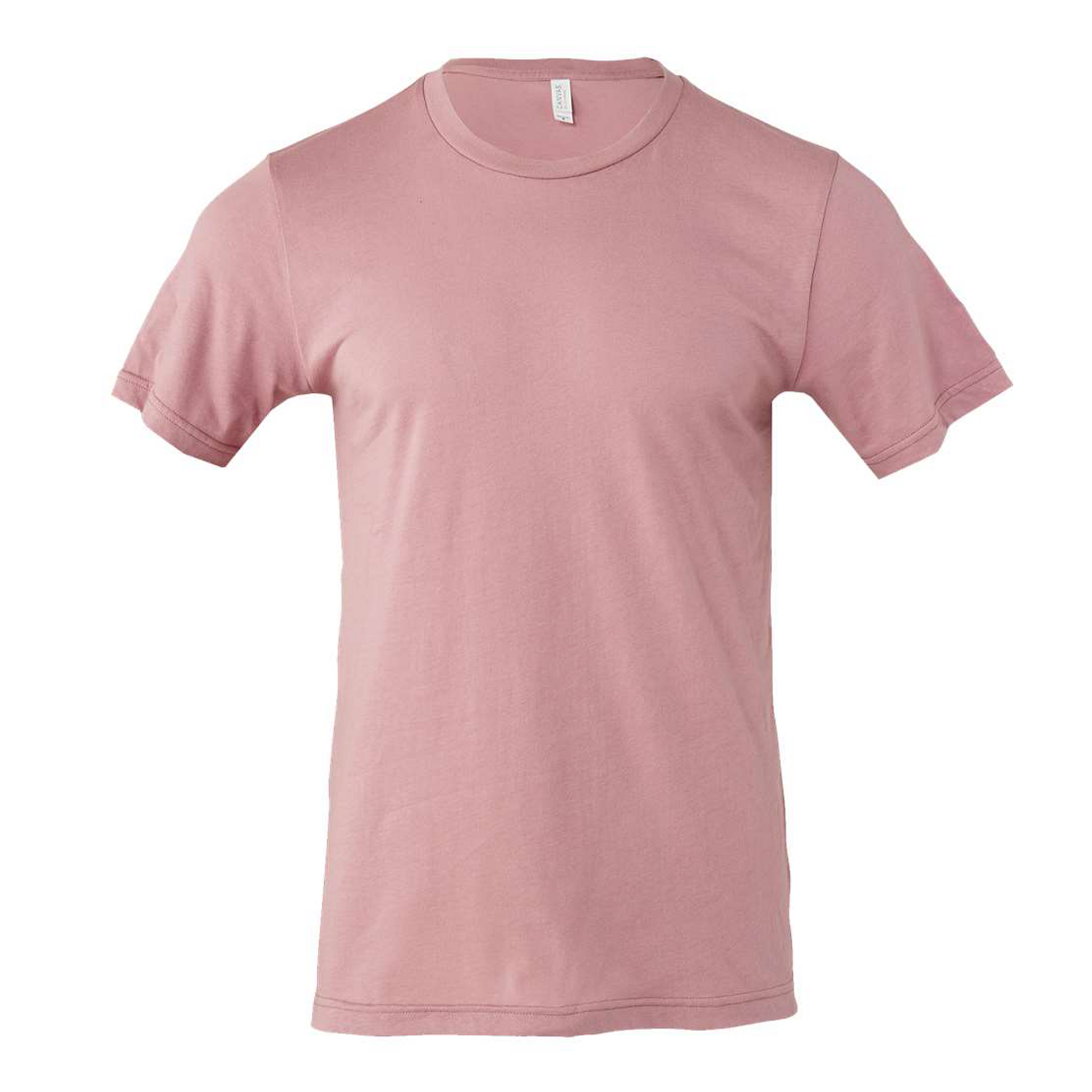 Bella + Canvas 3001 orchid cotton t-shirt, front view