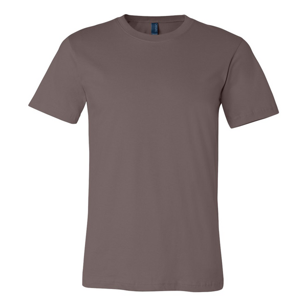 BELLA + CANVAS Unisex Jersey TShirt, Pebble Brown