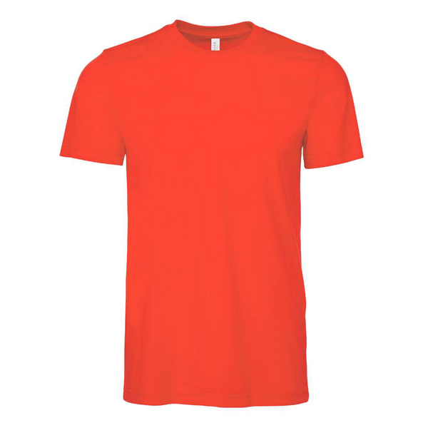 BELLA + CANVAS Unisex Jersey TShirt, Poppy