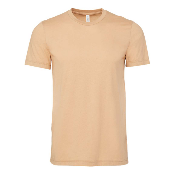 BELLA + CANVAS Unisex Jersey TShirt, Sand Dune