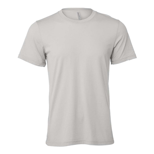 BELLA + CANVAS Unisex Jersey TShirt, Solid Athletic Grey