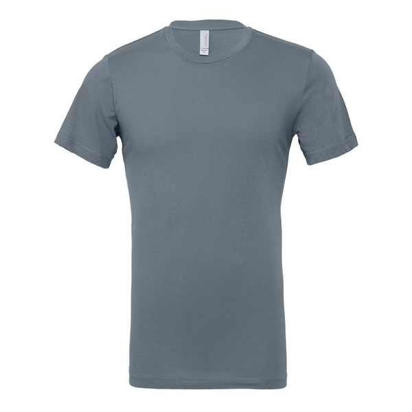 BELLA + CANVAS Unisex Jersey TShirt, Steel Blue