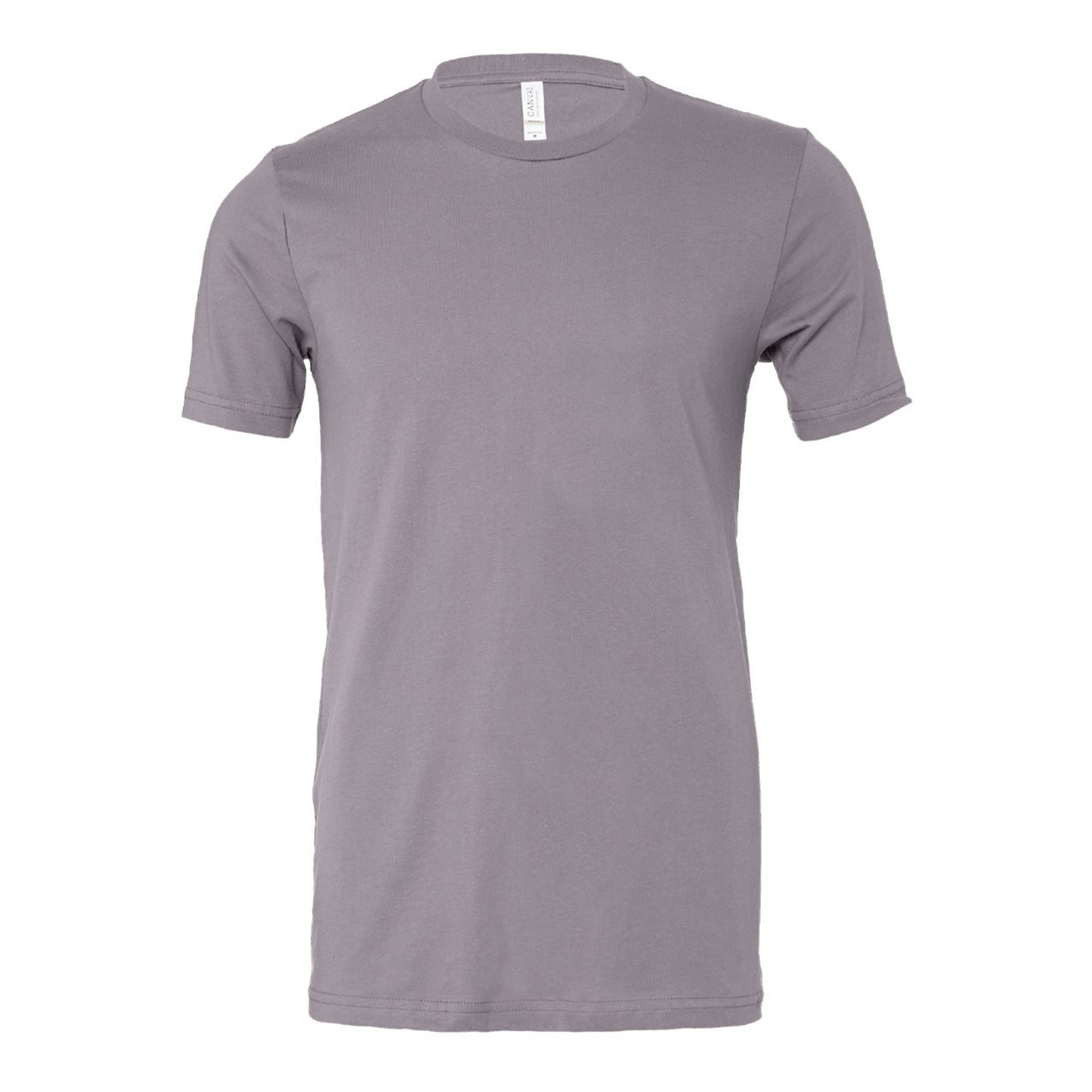 Bella + Canvas 3001 storm cotton t-shirt, front view
