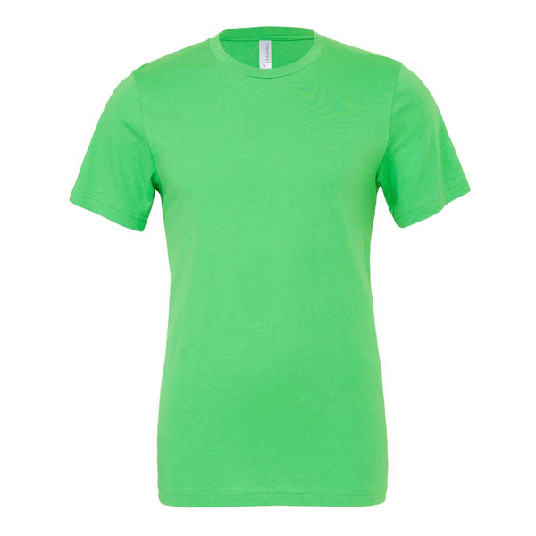 BELLA + CANVAS Unisex Jersey TShirt, Synthetic Green