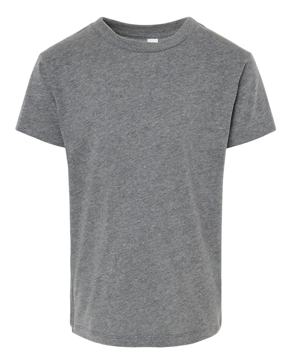 Bella + Canvas 3001 deep heather cotton t-shirt, front view