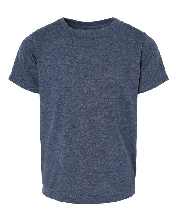 BELLA + CANVAS Toddler Jersey T-Shirt in Heathered Navy