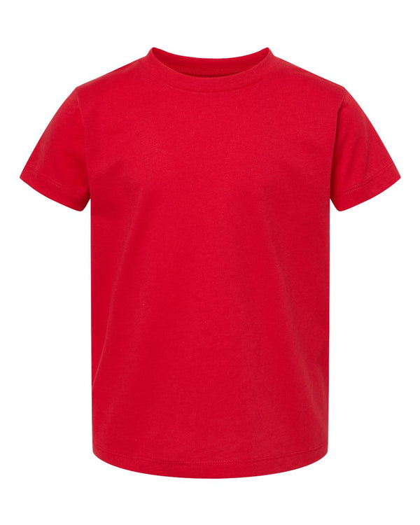 BELLA + CANVAS Toddler Jersey T-Shirt in Red