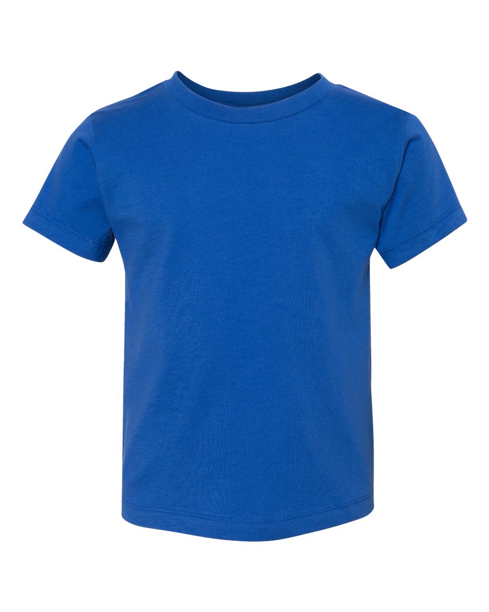 Bella + Canvas 3001 true royal cotton t-shirt, front view