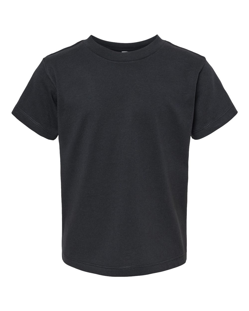 Bella + Canvas 3001 vintage black cotton t-shirt, front view