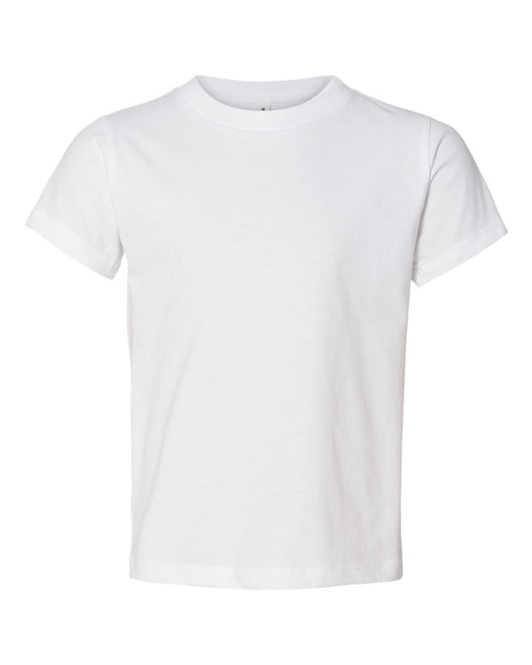 BELLA + CANVAS Toddler Jersey T-Shirt in White