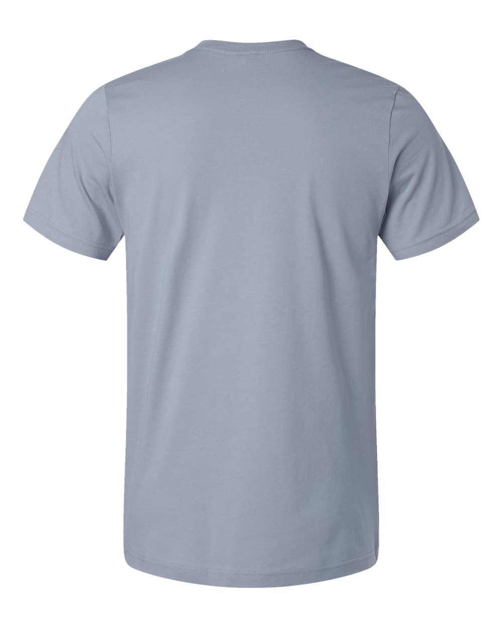 Bella + Canvas 3001 vintage denim cotton t-shirt, back view